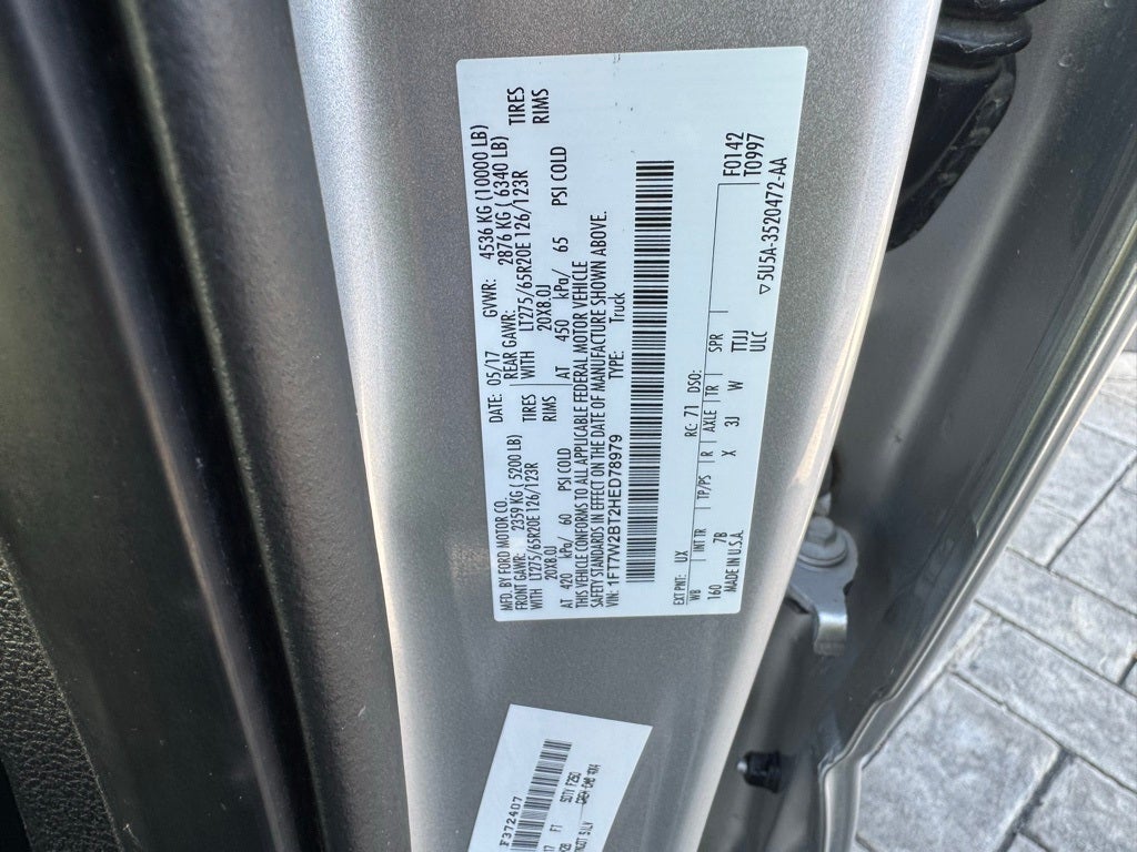 2017 Ford F-250SD Platinum