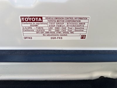 2024 Toyota Camry XSE V6