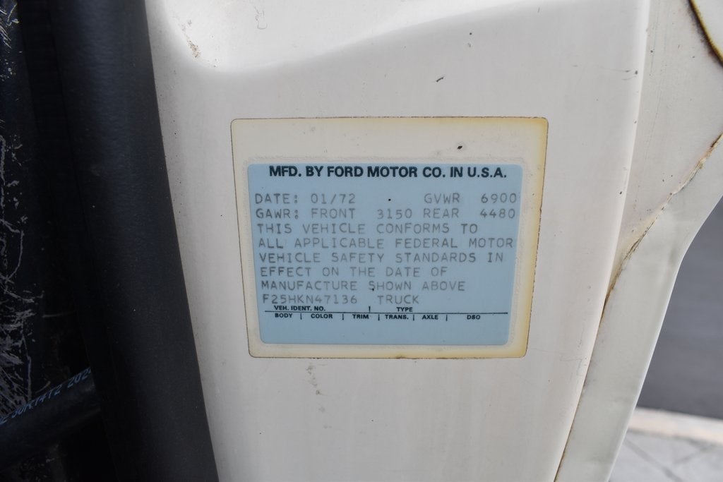 1972 Ford F-250 Base