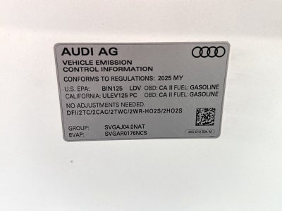 2025 Audi RS 6 Avant performance 4.0T quattro