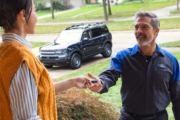 Ford Pick up and Delivery