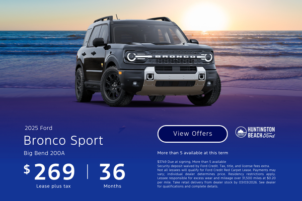 2025 Ford Bronco Sport
