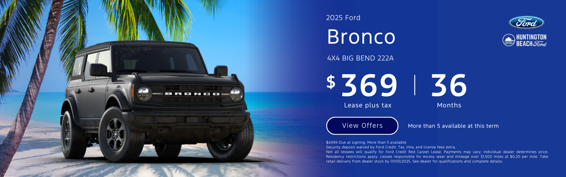 2025 Ford Bronco 4x4 Big Bend