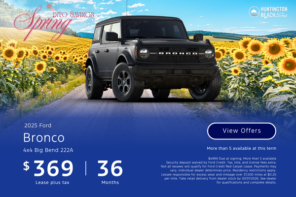 2025 Ford Bronco 4x4 Big Bend