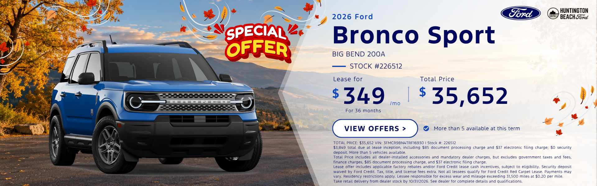 2026 Bronco Sport